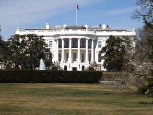 The White House with resident snipers!