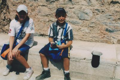 Public toilet, Ephesus Turkey
