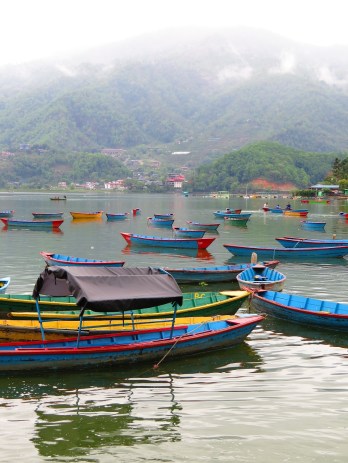 Phewa Lake, Pokhara Nepal