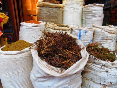 Secret herbs and spices. The Great Bouhda Stupa, Kathmandu