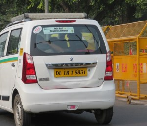 Taxis respect women in Delhi