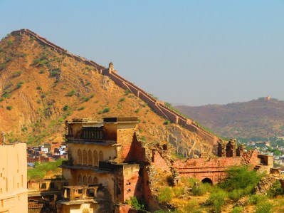 The Great Walls of Amber Fort