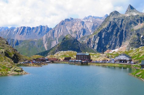 The view to Italy - Great Saint Bernard Pass, Switzerland