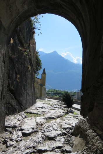Roman Roads leading into Pont St Martin