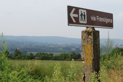 Via Francigena signage