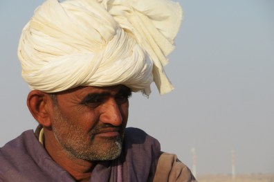 A cameleer in the Thar Desert