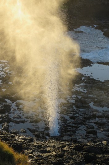 The Little Blowhole at Kiama