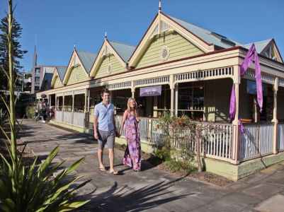 Lovingly restored timber buildings in Kiama