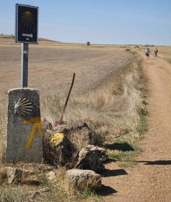 Stepping out on the Camino Frances in 2013