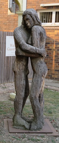 Sculpture in the open air gallery in Walcha