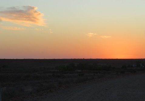 Sunset at White Cliffs NSW