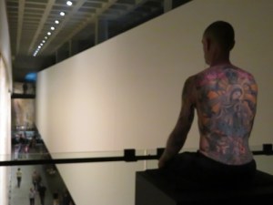 Tattoo Tim at Mona, Hobart Tasmania