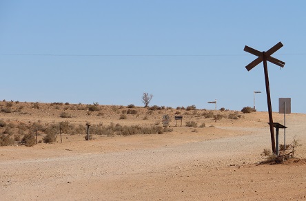 Miles of nothingness at Silverton Outback NSW