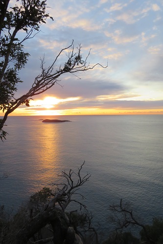 Sunrise from Tomaree Head Summit, Nelson Bay