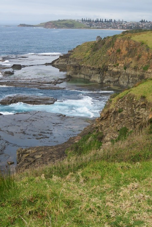 Coast views along the Kiama Coast Walk