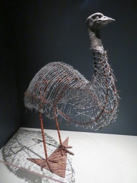 More modern artworks at the Endeavour Exhibition, National Museum Canberra
