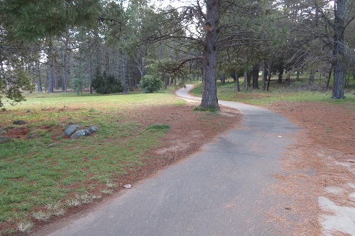 Excellent riding and walking paths around Lake Burley Griffin