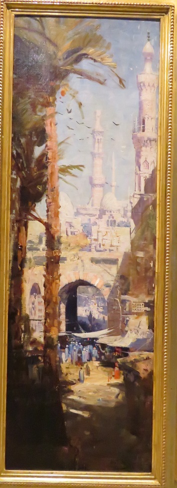 Arthur Streeton - Minarets - Cairo - 1897