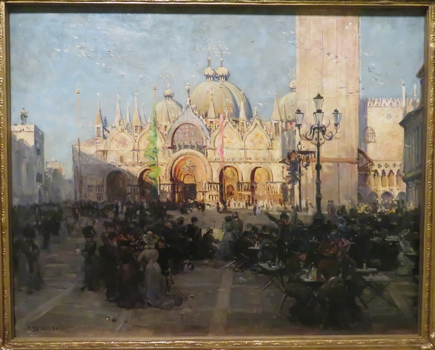 Arthur Streeton - St Marks - Venice - 1908