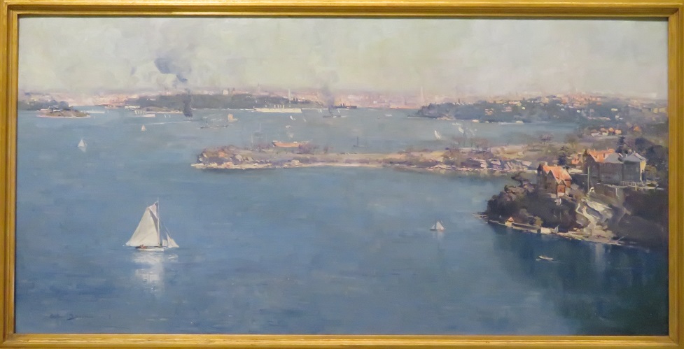 Arthur Streeton - Sydney Harbour - 1907