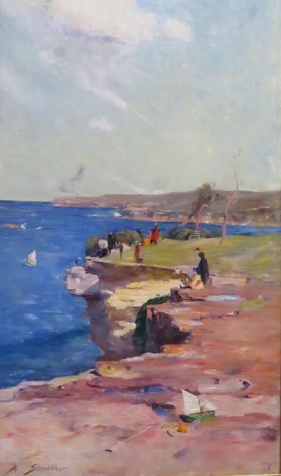 Arthur Streeton - The Blue Pacific - 1890