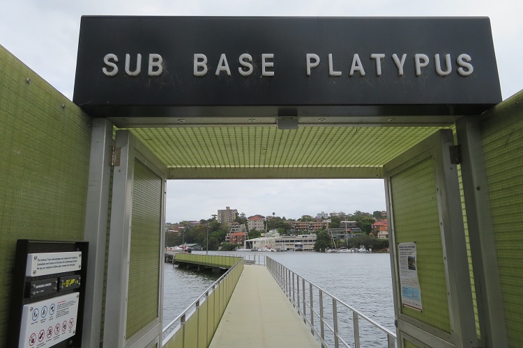 Stage 5 Bondi to Manly - Platypus Submarine Base