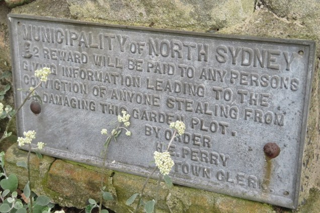 Stage 5 Bondi to Manly - sign