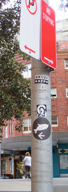 Bondi to Manly Path signage