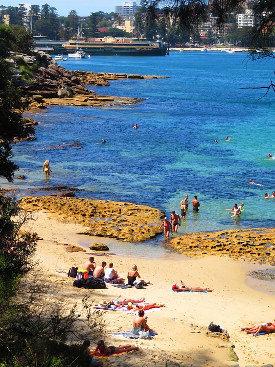 Sydney Harbour beaches - close to Manly