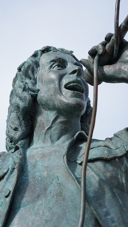 Bon Scott Statue, Fremantle Western Australia