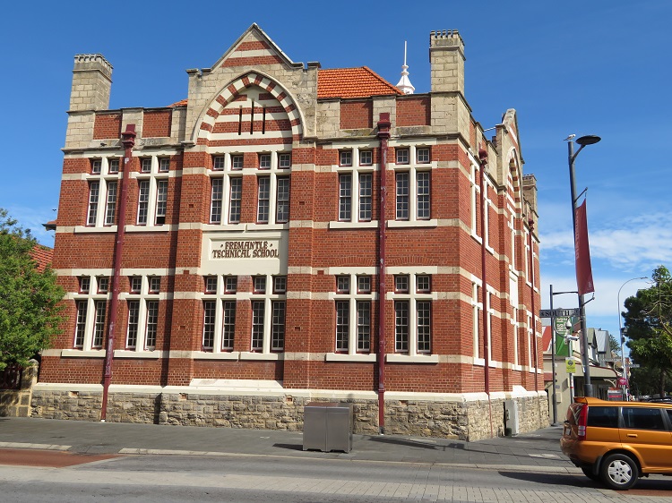 Beautiful buildings at Fremantle, Western Australia