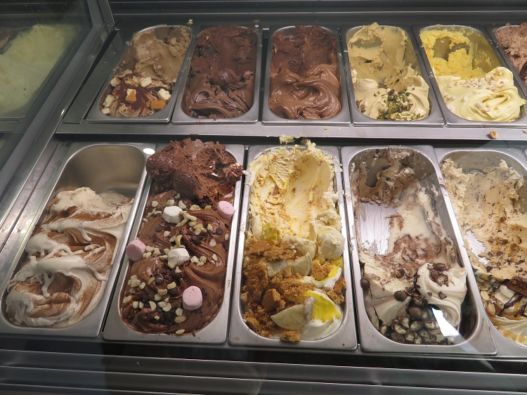 Gelato at Fremantle, Western Australia