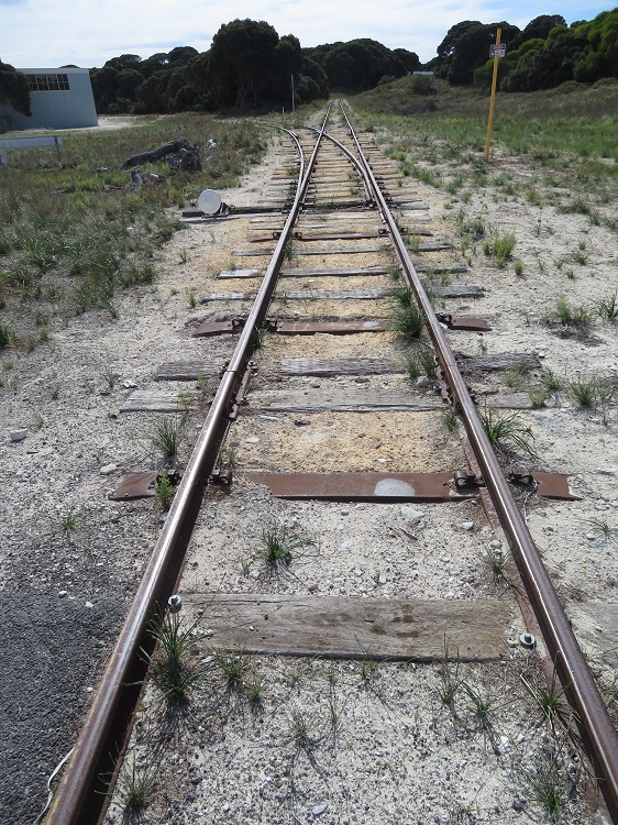 Railway line on Rottnest Island
