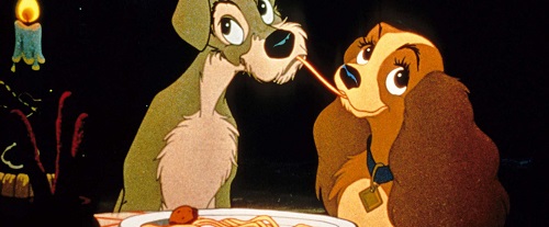The Lady and the Tramp. Source: Disney