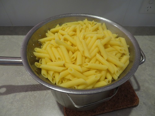 Cooked Gluten Free Penne Pasta