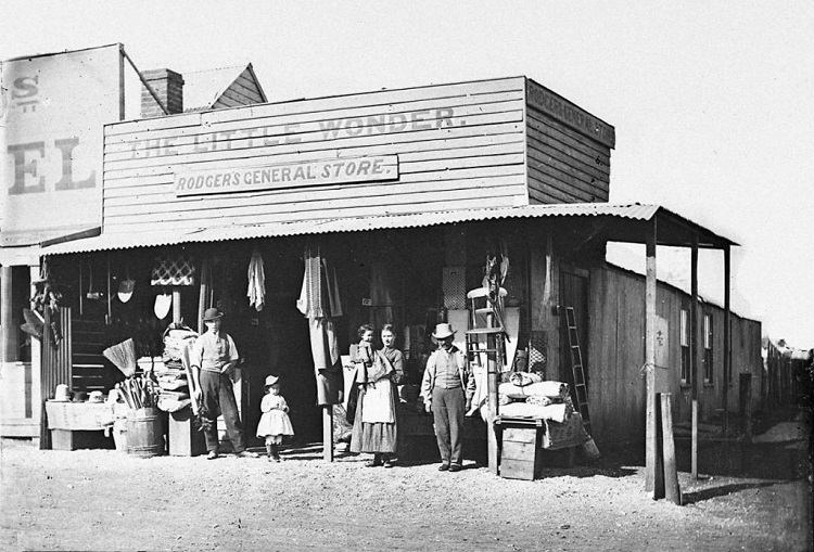 Source: Holtermann Museum - Little-Wonder-Rodgers General Store