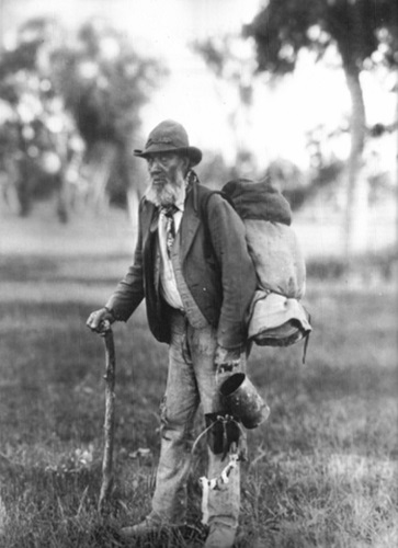 Wikipedia - Elderly swagman