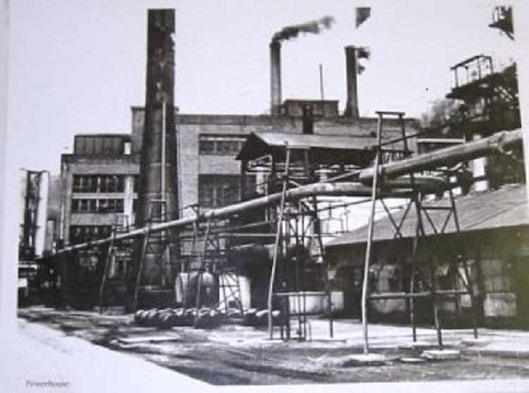 The old Shale Oil processing facility - Glen Davis.