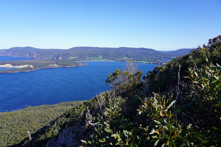 Sweeping water views on the Three Capes Track, Tasmania