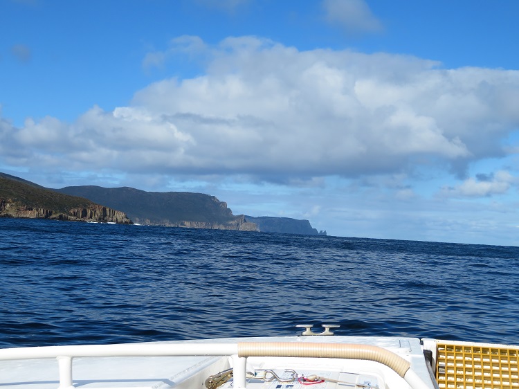 Heading out to sea - Three Capes Track, Tasmania