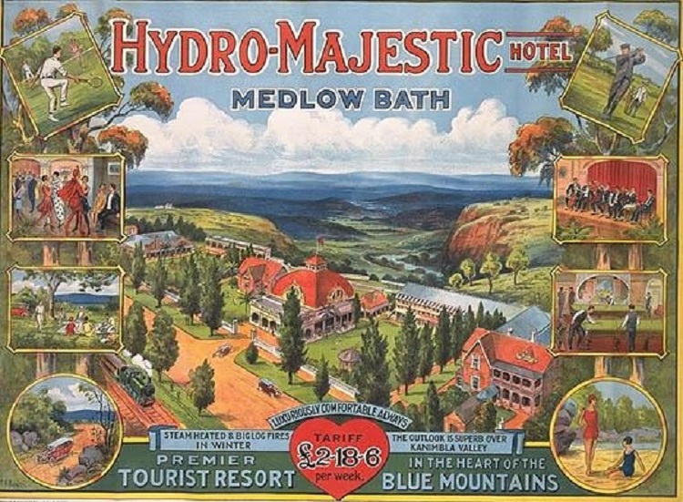 The Hydro Majestic Hotel, Medlow Bath, Blue Mountains. Source: wikimedia