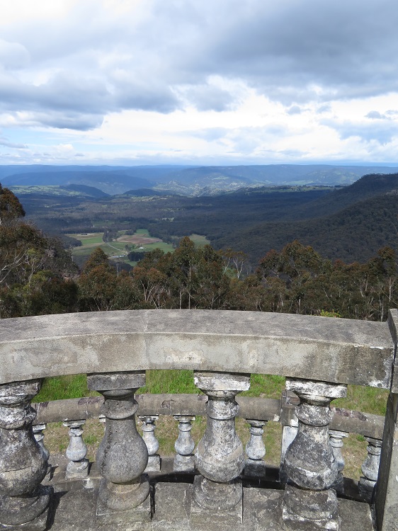 Views from The Hydro Majestic Hotel, Medlow Bath, Blue Mountains.