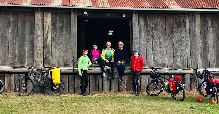 Cycling the Central West Cycle Trail. Source: CWCT