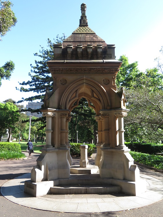 1880s water bubbler in Hyde Park