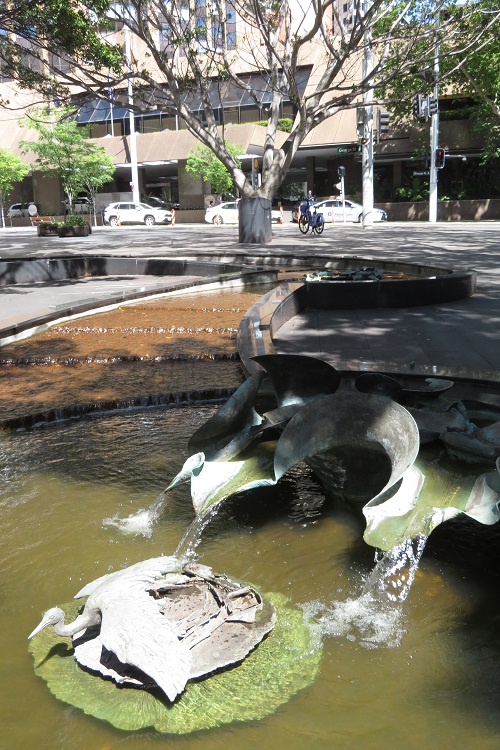 The Tank Stream Sculpture at Circular Quay