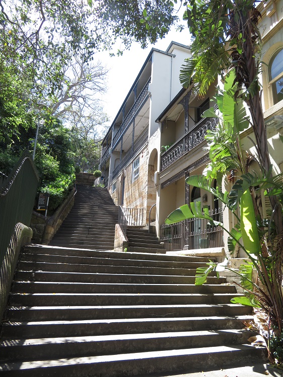Sandstone stairs, Millers Point