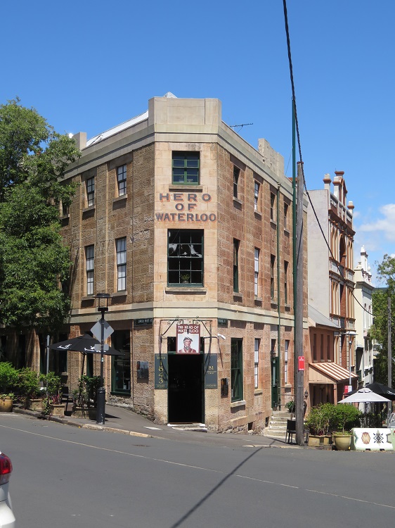 The Hero of Waterloo Hotel, Millers Point