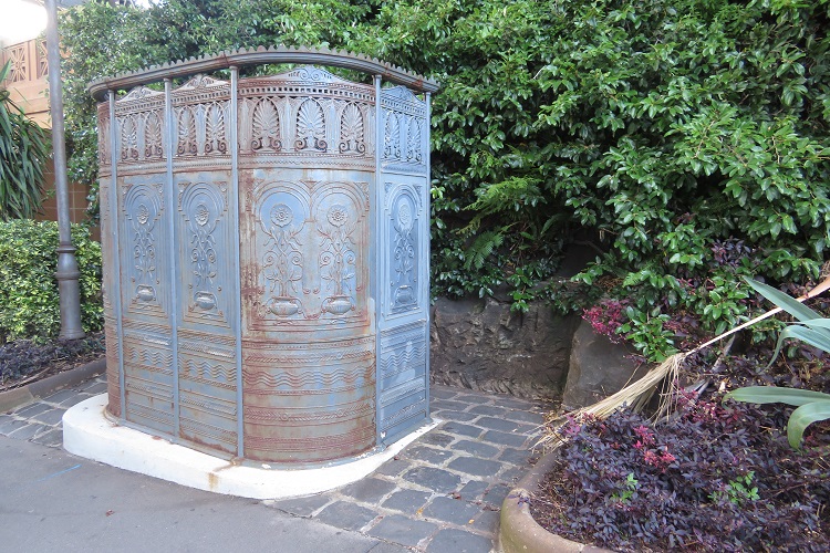 A pissoir, The Rocks, Sydney