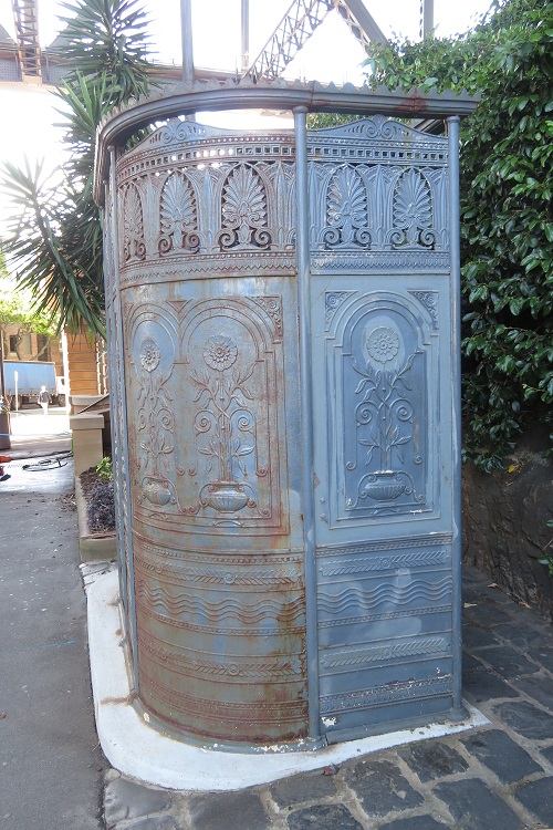 A pissoir, The Rocks, Sydney