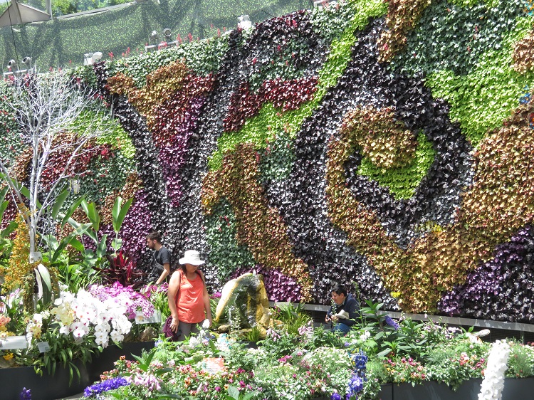 Love Your Nature Display at Sydney Royal Botanic Gardens